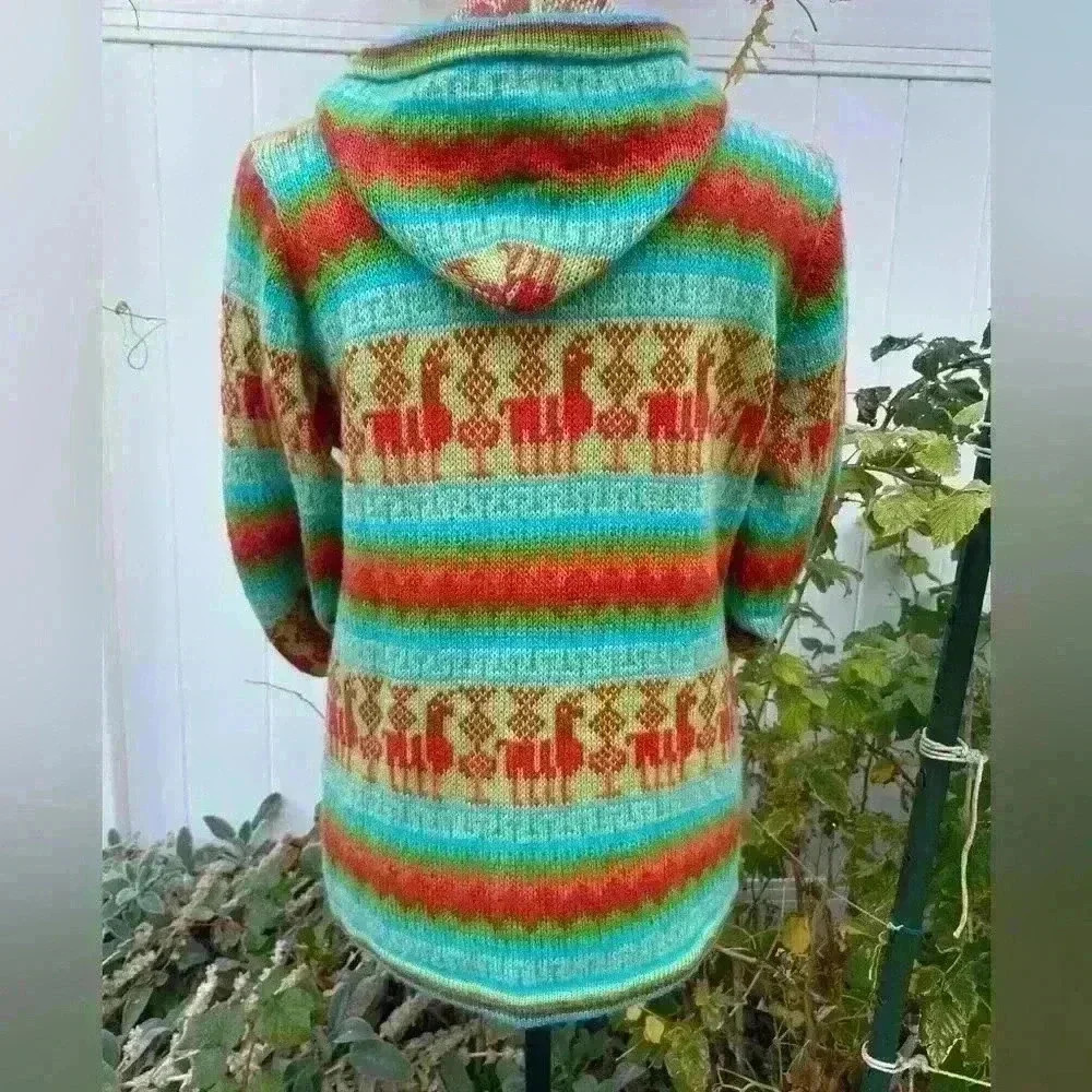 ARTE INKA-BERFASS Alpaca sweater SZ small - Picture 4 of 11